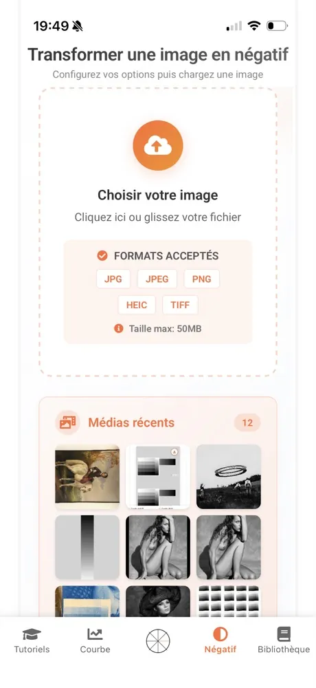 Préparation mire 300&nbsp;DPI